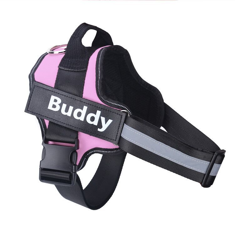 Personalized No-Pull Dog Harness: Reflective, Adjustable & Breathable