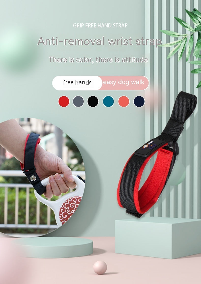 Easy Dog Walking Wrist Strap for Leash | Hands-Free Anti-Loss Automatic Tractor Accessory