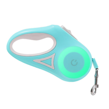 The Ultimate Night-Safe Retractable Dog Leash with Ergonomic Control